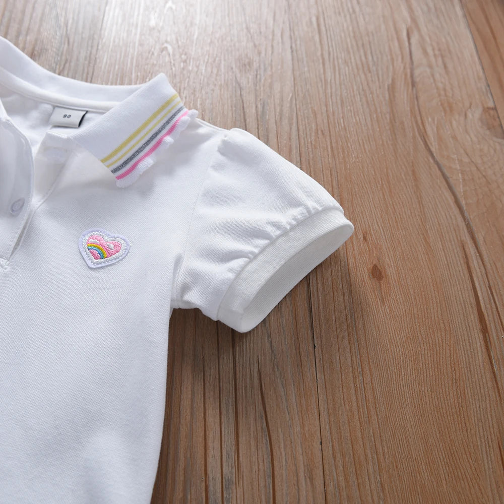 Collared Polo Style Dress     Choose Color