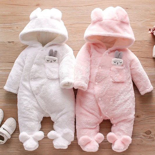Dog or Rabbit Plush Winter 1 Pc Suit