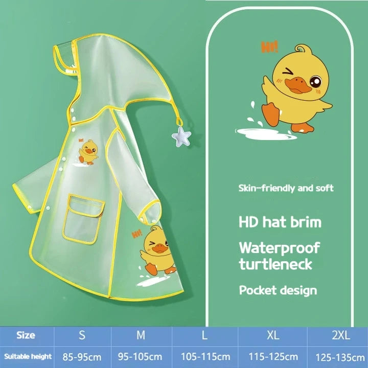 Dinosaur, Duck or Cow  Adorable Raincoat and Boots