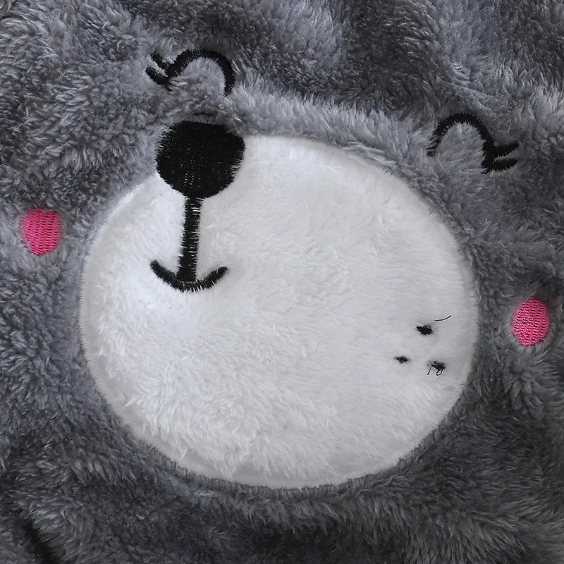 Dog or Rabbit Plush Winter 1 Pc Suit