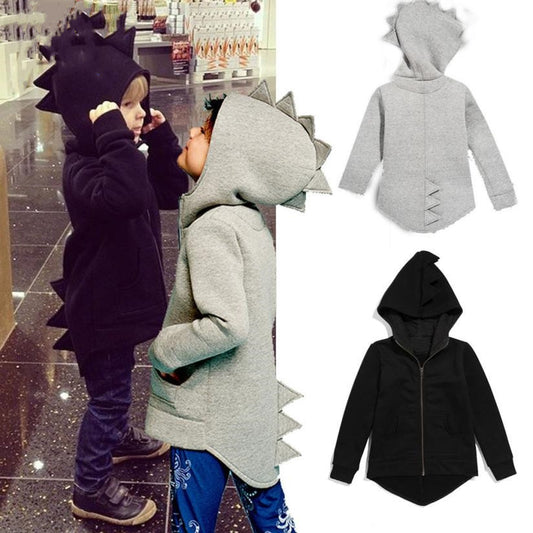 Hooded Jacket For Dinosaur Lovers